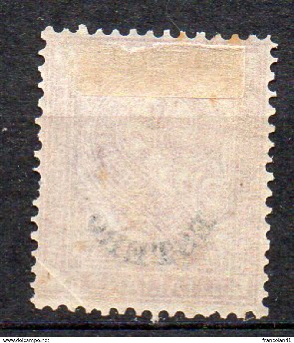 Levante 1874 N. 2 Sassone 2 Cent Rosso Bruno Nuovo MLH* Centrato Sassone 30 Euro - Emisiones Generales