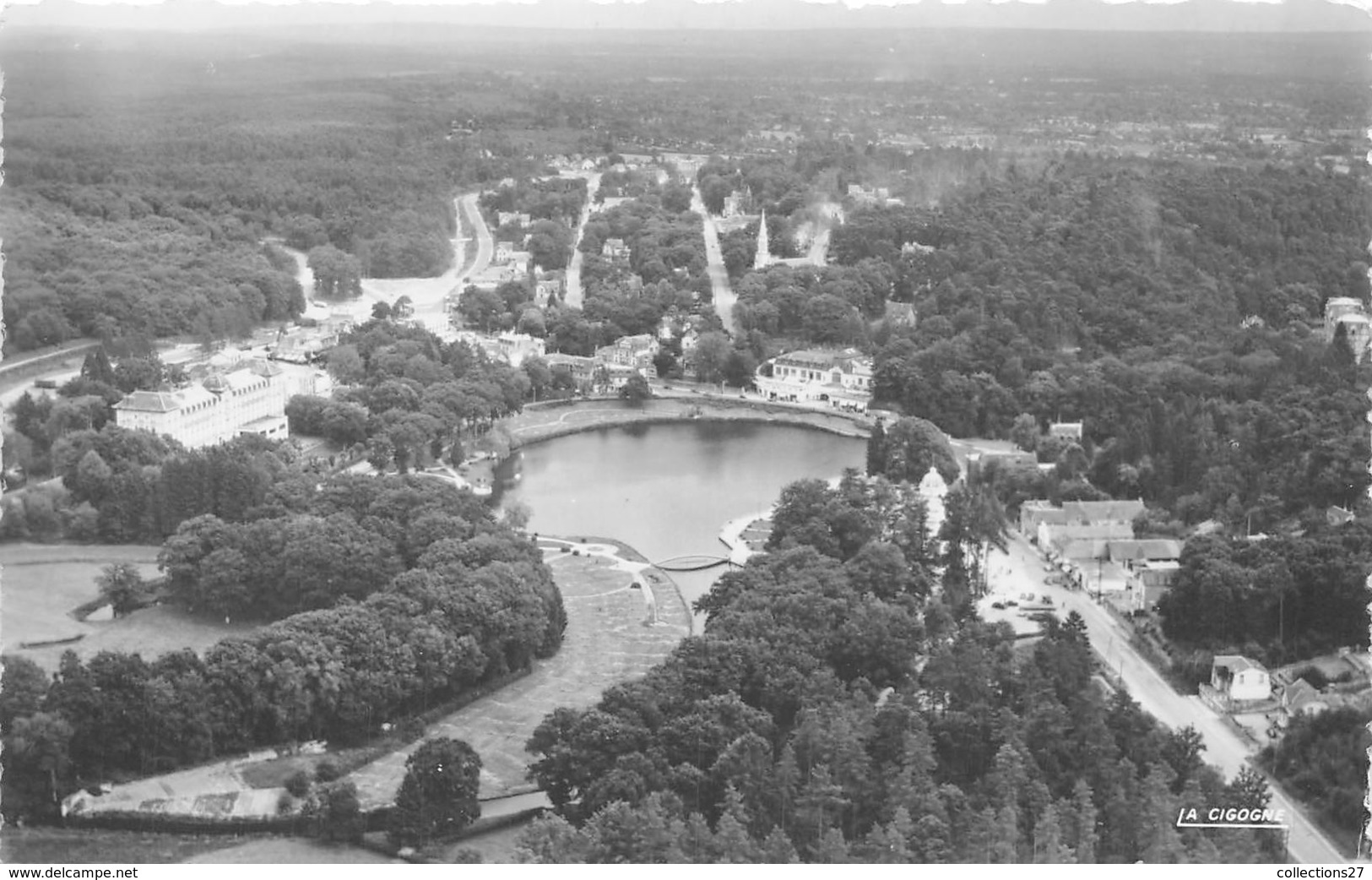 61-BAGNOLES-DE-L'ORNE- EN AVION - Bagnoles De L'Orne