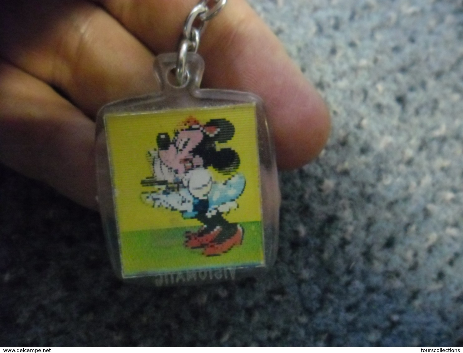 1 PORTE CLEFS à Système Visiomatic MINNIE WALT DISNEY - Pub Chocolaterie Cantaloup à Perpignan (66)@ Vers 1965 - Porte-clefs