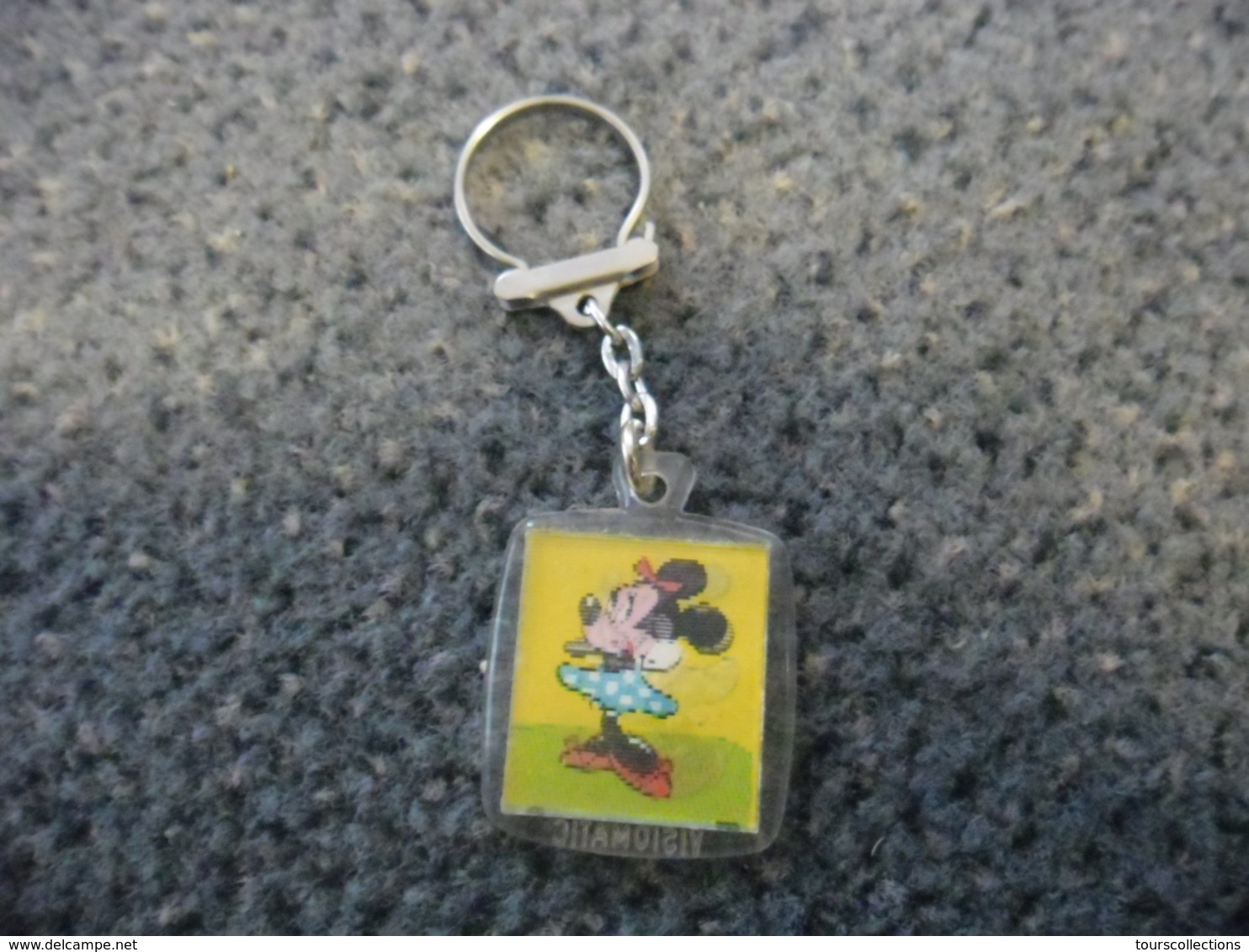 1 PORTE CLEFS à Système Visiomatic MINNIE WALT DISNEY - Pub Chocolaterie Cantaloup à Perpignan (66)@ Vers 1965 - Porte-clefs