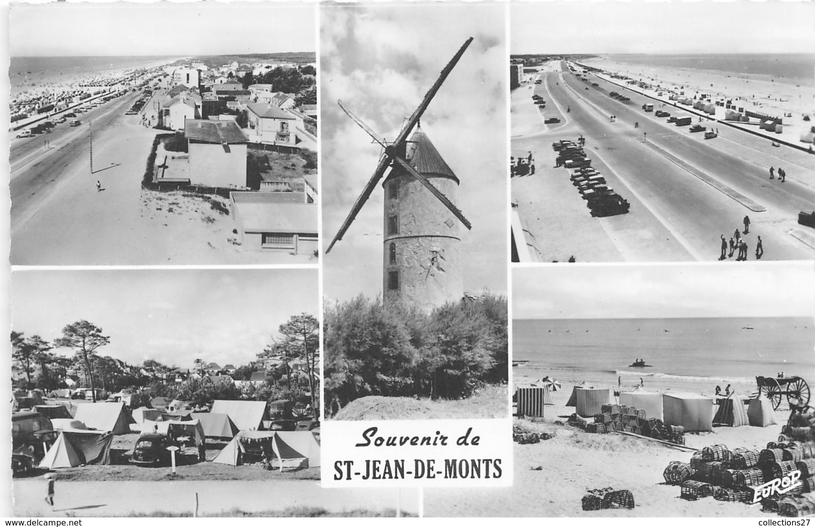 76-SAINT-JEAN-DE-MONTS- SOUVENIR MULTIVUES - Saint Jean De Monts