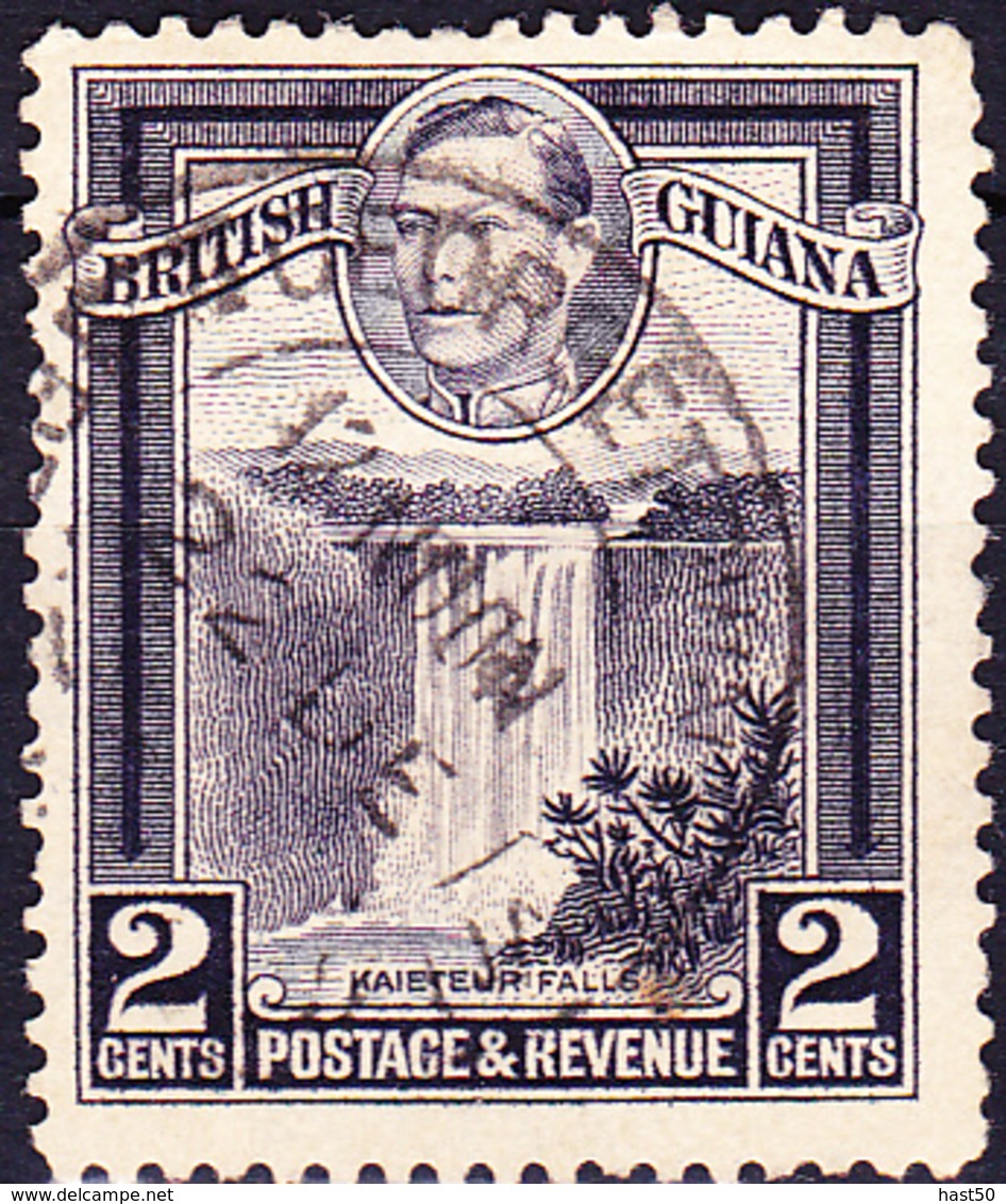 Britisch-Guayana - Kaieteur-Fälle  (MiNr: 177) 1934 - Gest Used Obl - Britisch-Guayana (...-1966)