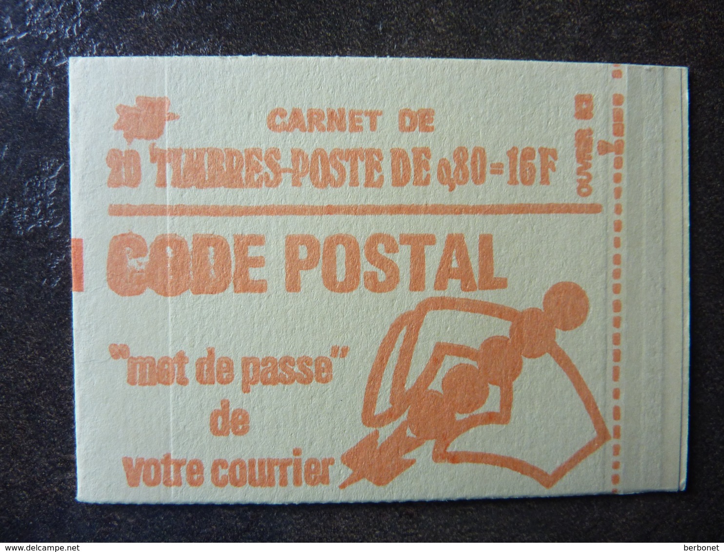 1974 Carnet CODE POSTAL Y&T= 1816 - C3 Conf 6  ** MNH - Autres & Non Classés