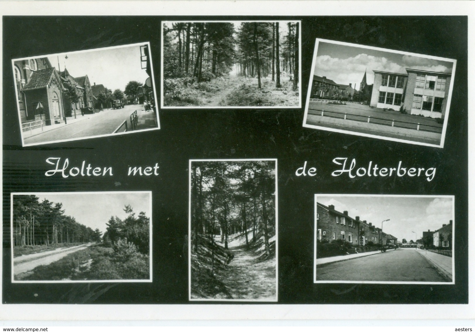 Holten Met De Holterberg 1960; Zesluik - Gelopen. (Foka) Lees Info! - Holten