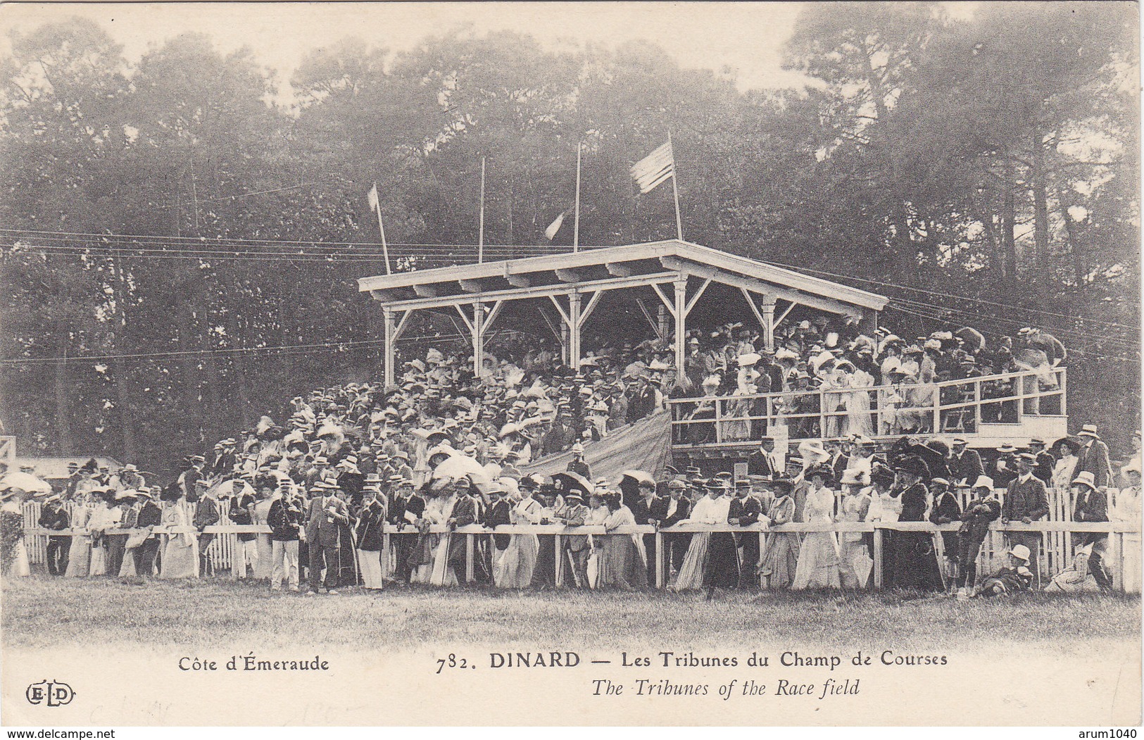 DINARD : Les Tribunes Du Champ De Course - Peu Courant - Dinard