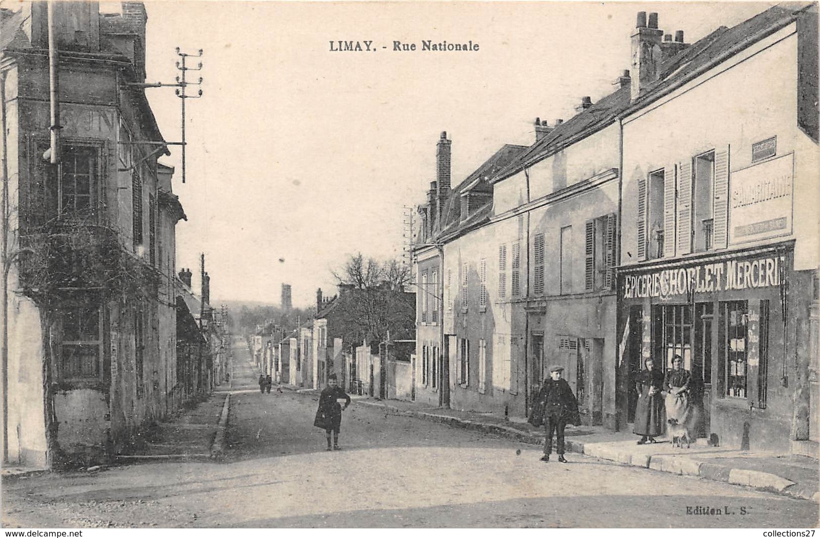 78-LIMAY- RUE NATIONALE - Limay