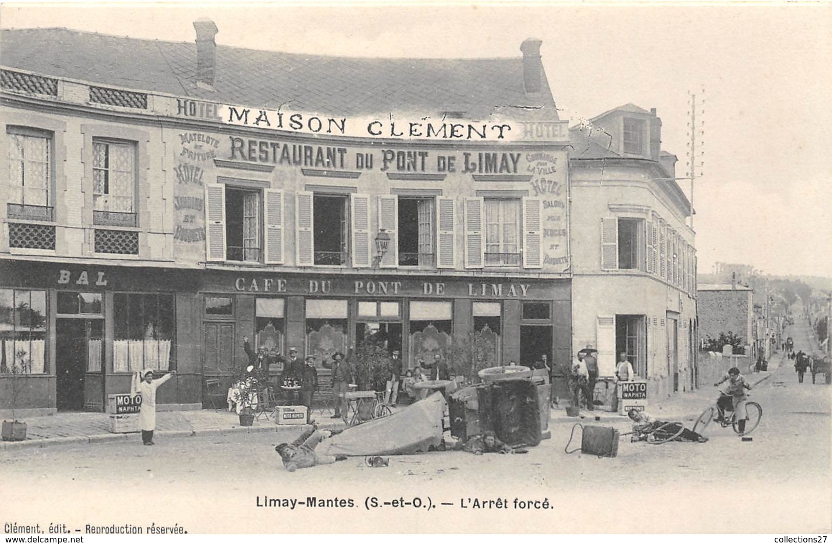 78-LIMAY-MANTES- L'ARRÊT FORCE - Limay