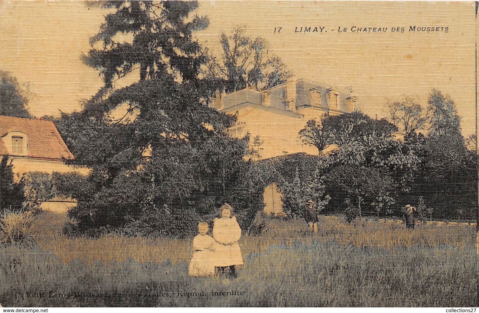 78-LIMAY- LE CHATEAU DES MOUSSETS - Limay