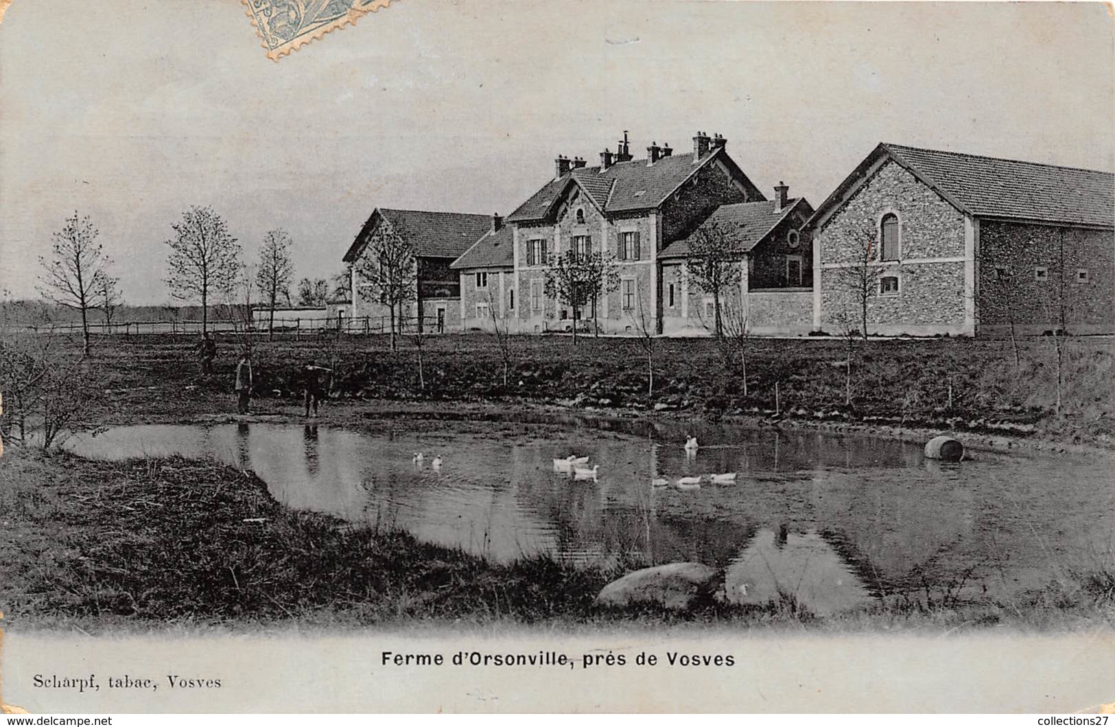 78-ORSONVILLE- FERME D'ORSONVILLE, PRES DE VOSVES - Autres & Non Classés