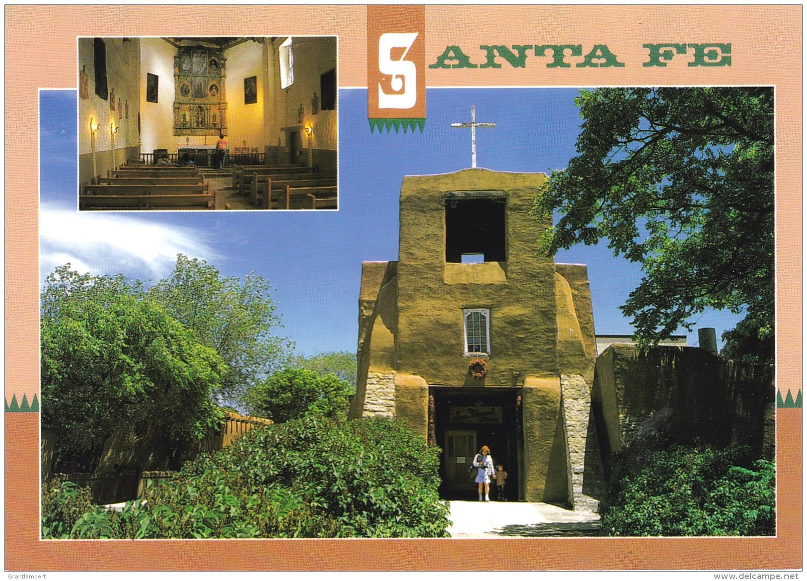 San Miguel Mission, Santa Fe, New Mexico, USA Unused - Santa Fe