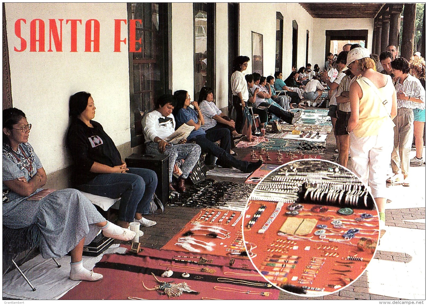 Native Indian Market, Downtown Santa Fe, New Mexico, USA Unused - Santa Fe