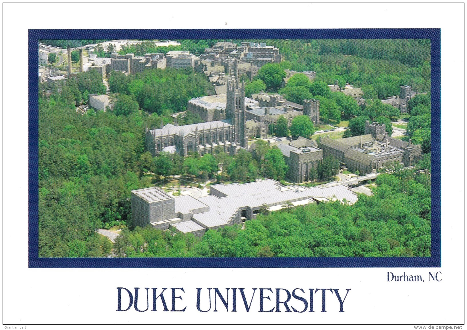 Duke University Chapel, Duke Universoty, Durham, North Carolina, USA Unused - Durham