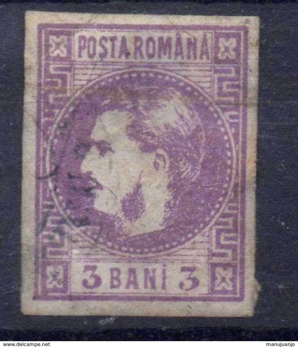 ROUMANIE ! Timbre Ancien De 1868 N°18 > 32.50€ - 1858-1880 Moldavia & Principality