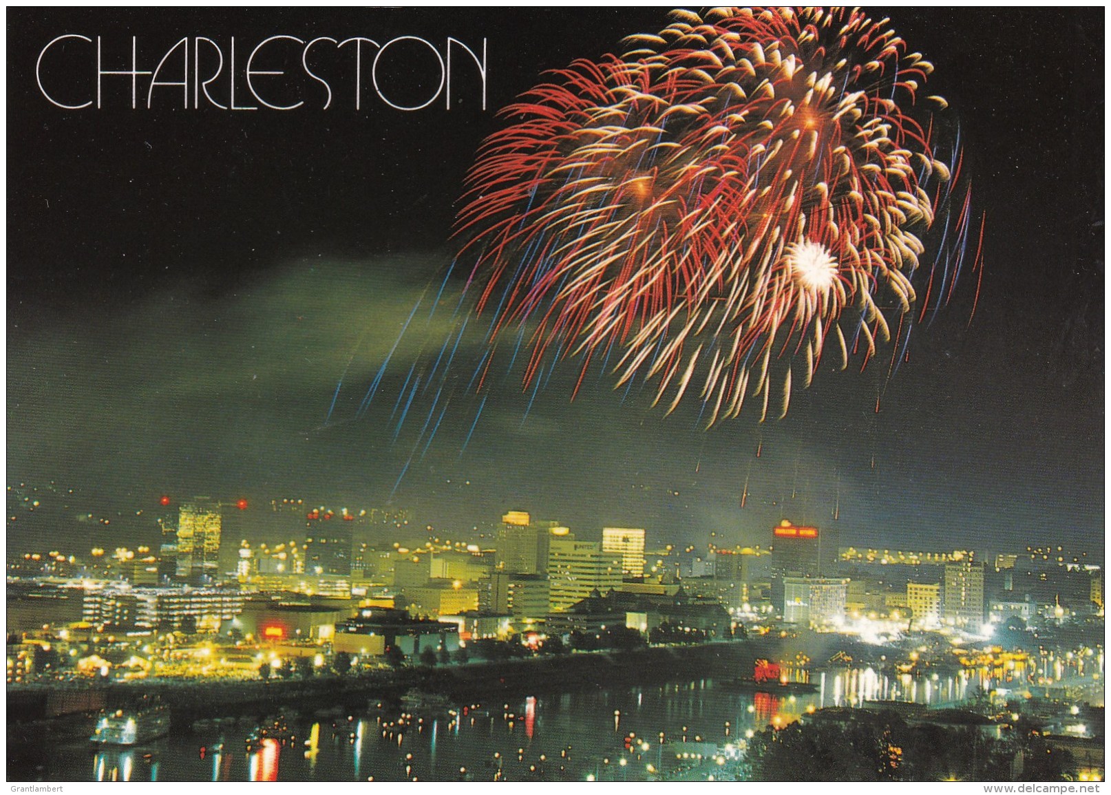 Grand Fireworks Finale, Charleston, West Virginia, USA Unused - Charleston