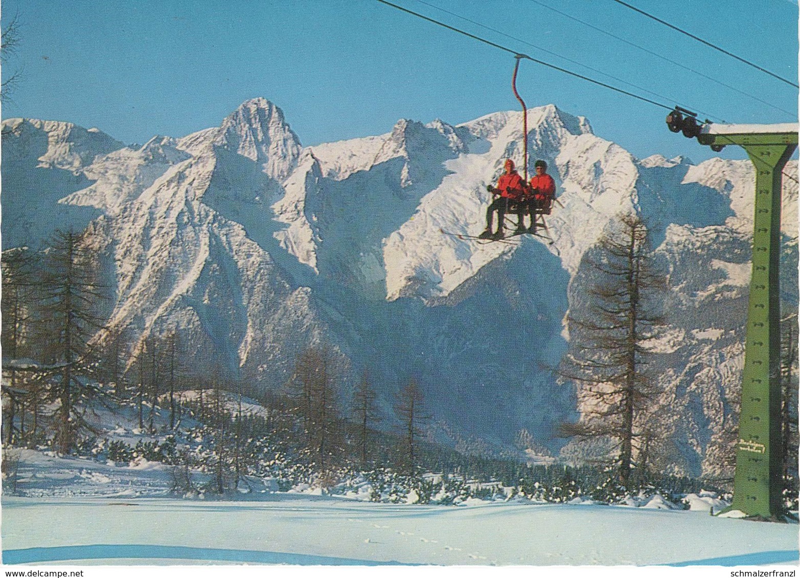 AK Hinterstoder OÖ Oberösterreich Sesselllift Lift Skilift Hutterer Höß Pyhrn Priel Spitzmauer Winter A Spital Klaus - Hinterstoder