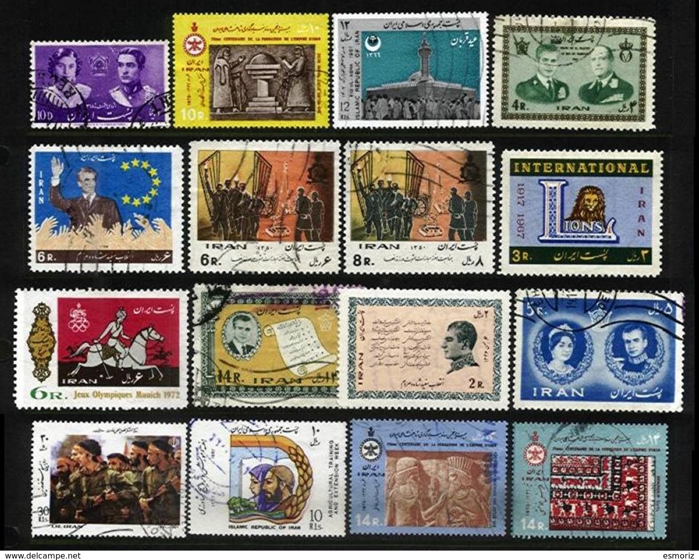 PERSIA, Discount Sale, Commemoratives, Used, F/VF - Iran