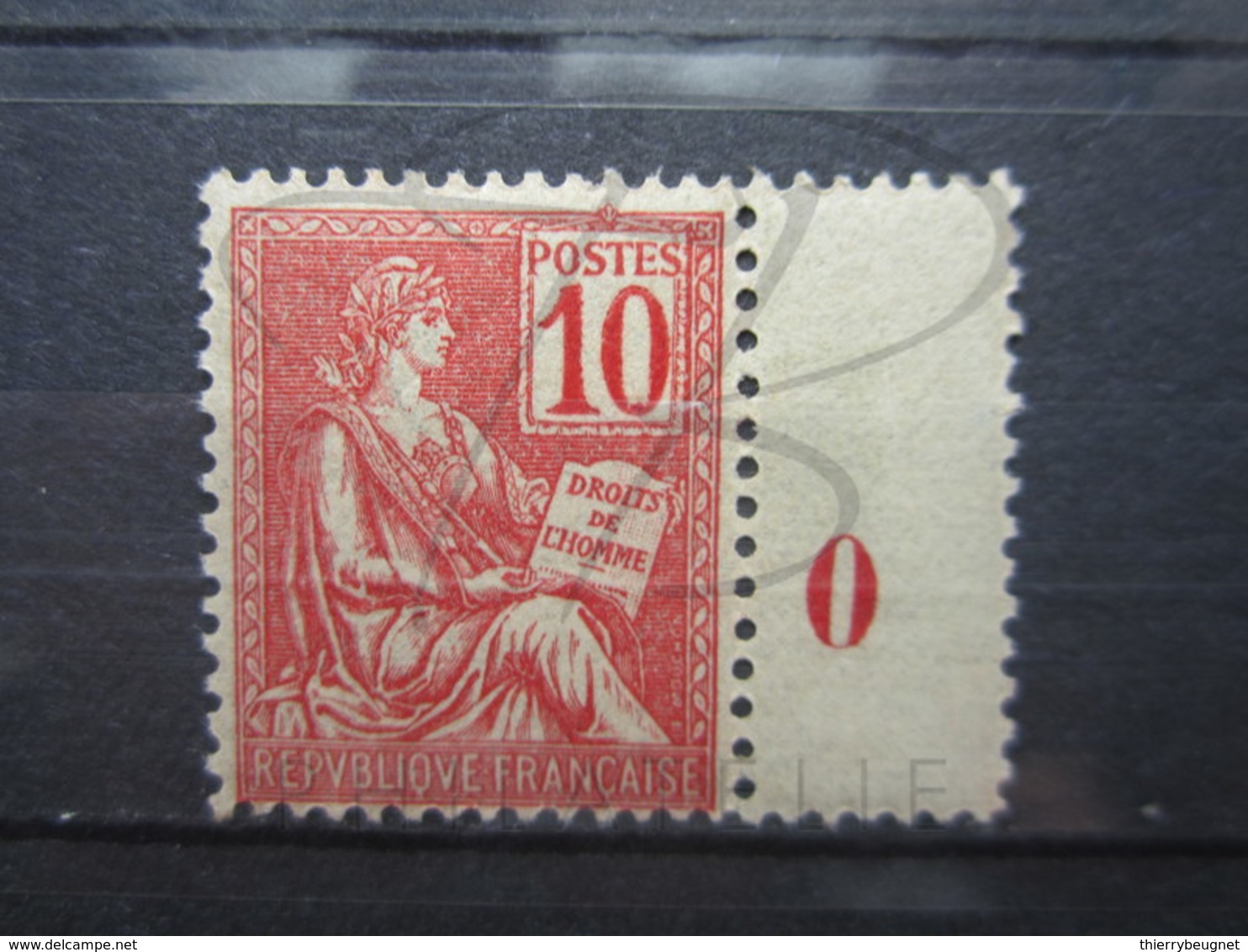 VEND BEAU TIMBRE DE FRANCE N° 112 , X !!! (b) - 1900-02 Mouchon