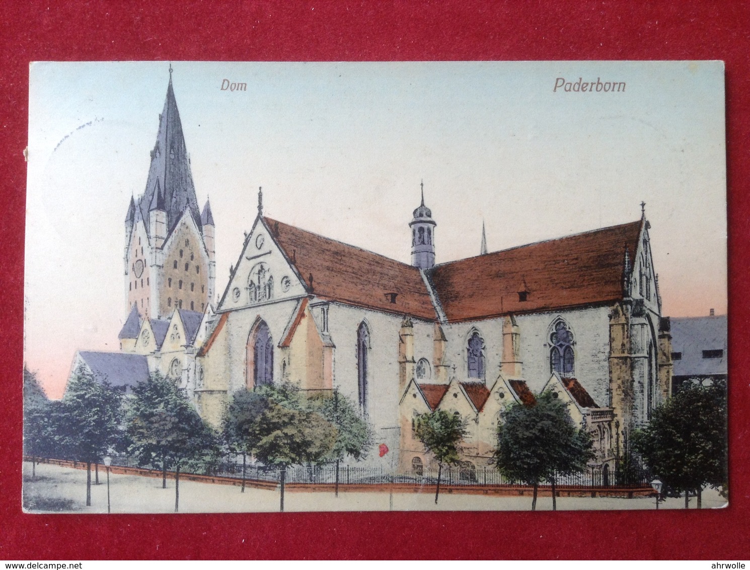 AK Paderborn Dom Coloriert 1912 - Paderborn