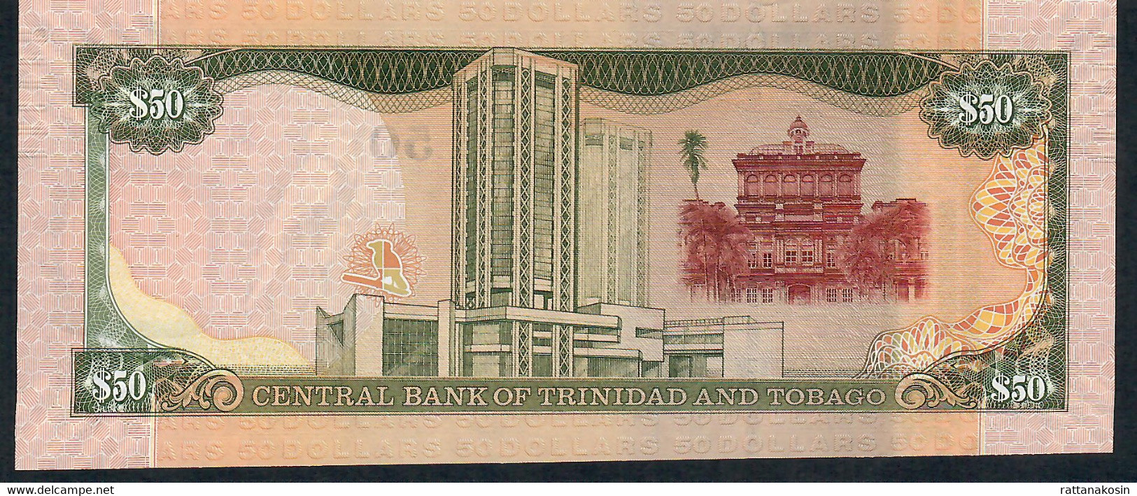 TRINIDAD AND TOBAGO  P53 50 DOLLARS 2012  COMMEMORATIVE   UNC. - Trinidad & Tobago