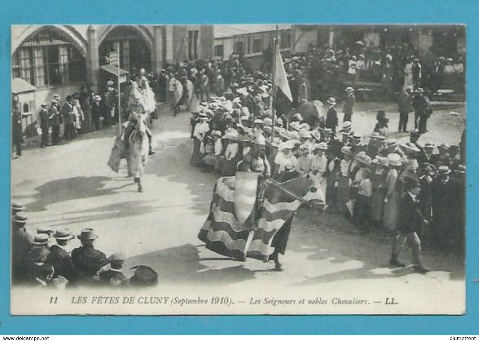 CPA 11 - Les Fêtes De CLUNY En 1910 - Les Seigneurs Et Nobles Chevalier 71 - Cluny