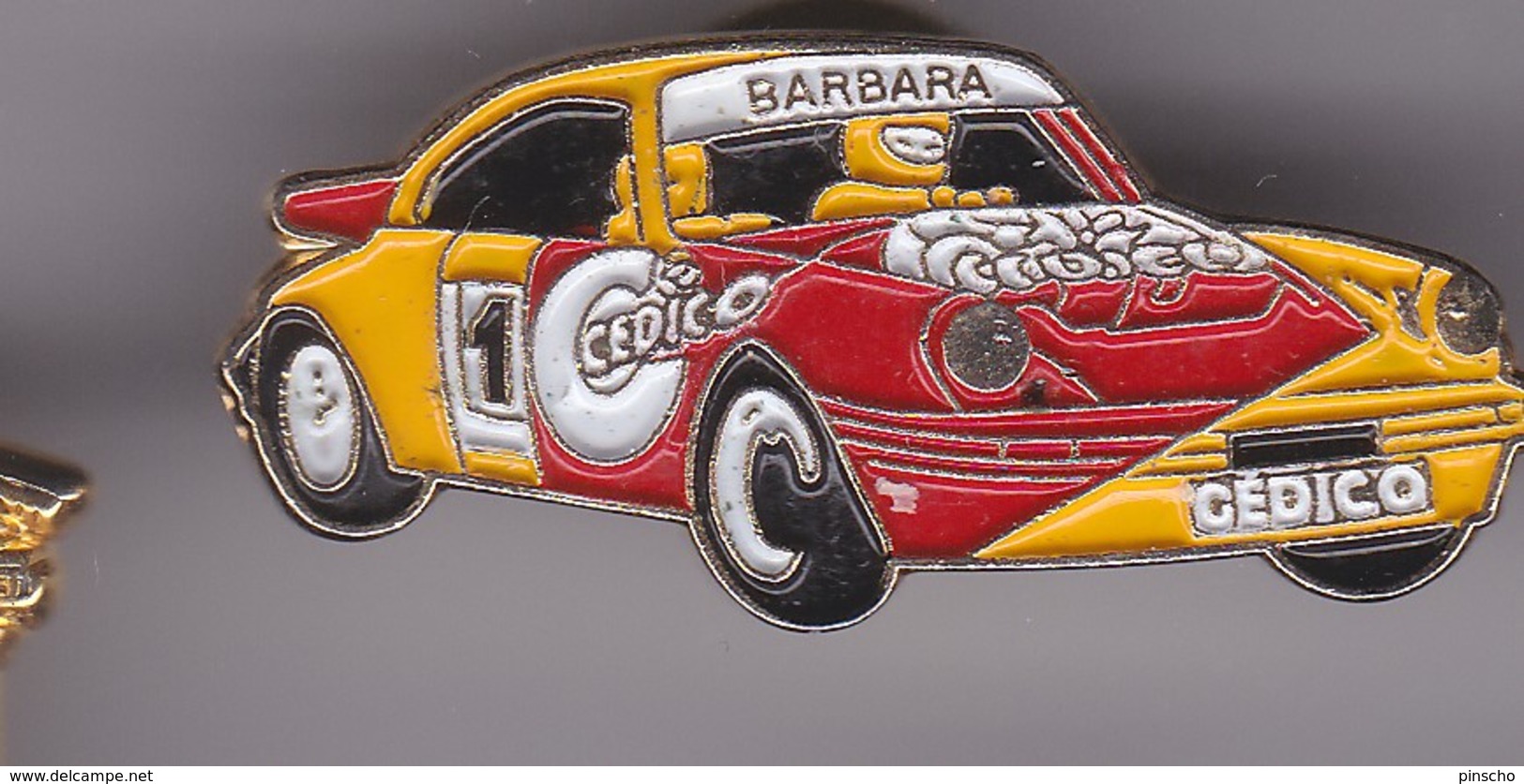 Pin's PORSCHE BARBARA CEDISCO - Porsche