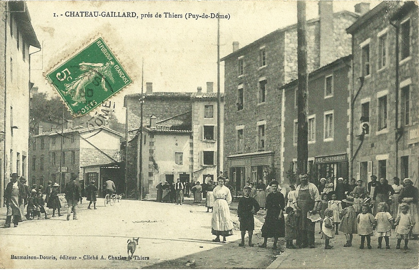 CHATEAU-GAILLARD, Près De Thiers (63) - Autres & Non Classés