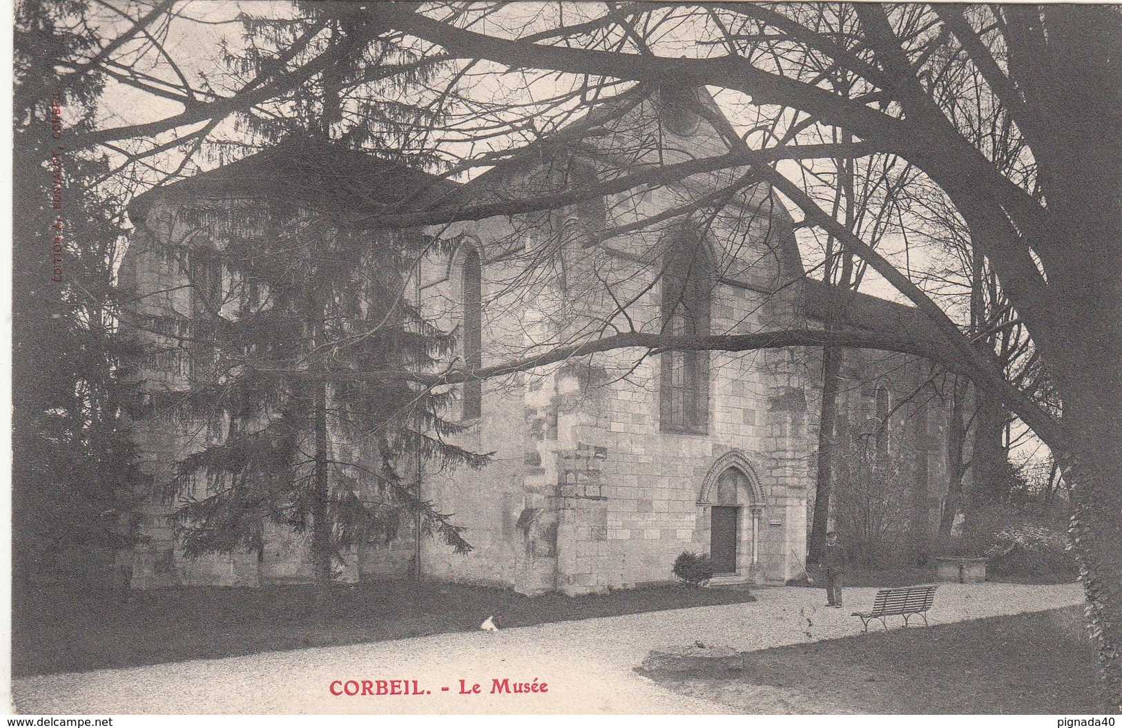 Cp , 91 , CORBEIL , Le Musée - Corbeil Essonnes