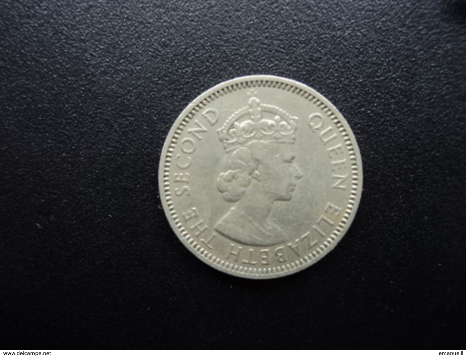 CARAÏBES ORIENTALES : 25 CENTS   1963   KM 6    TTB - Territoires Britanniques Des Caraïbes