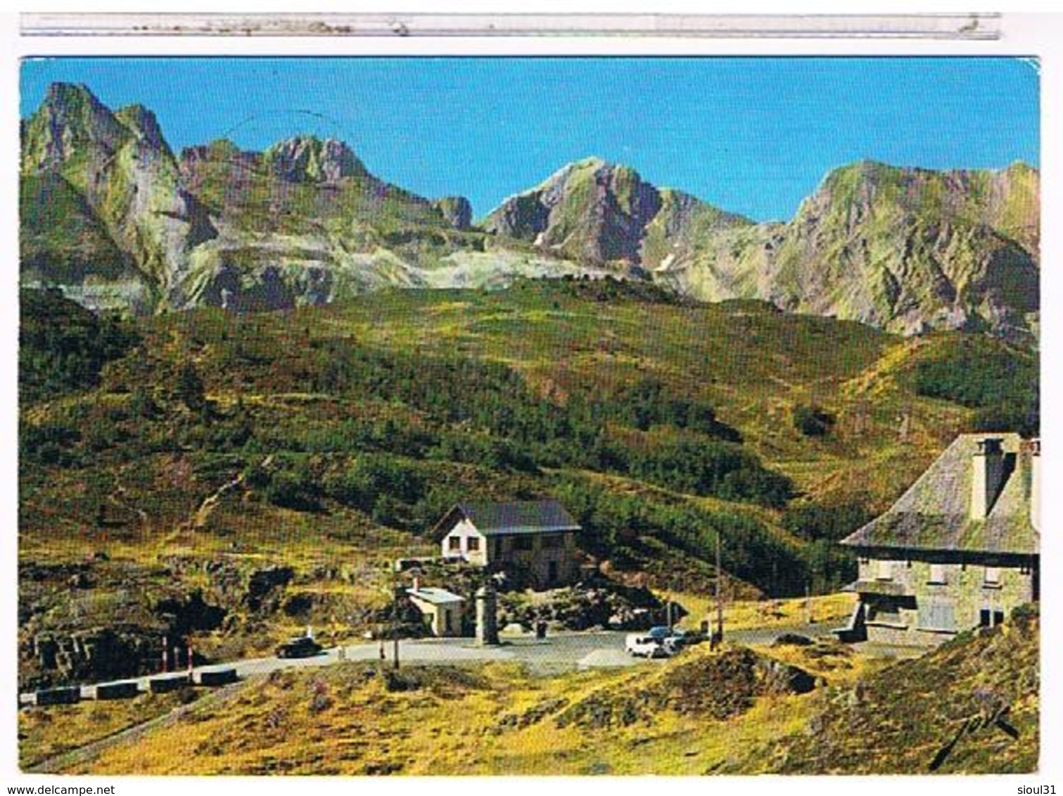 64 CPM  1973  COL DU SOMPORT FRONTIERE - Col Du Somport