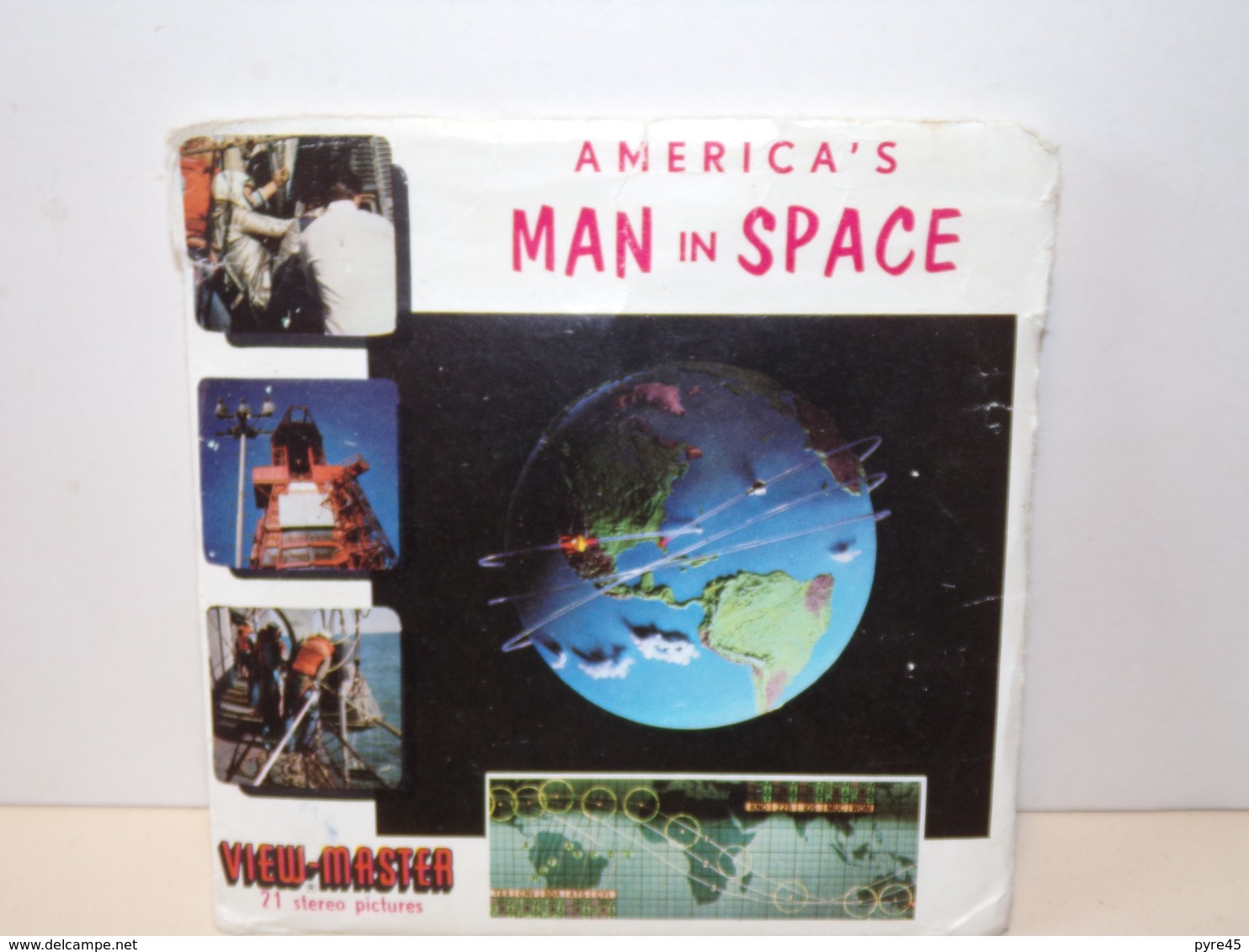 View Master America's Man In Space 1962 - Autres & Non Classés