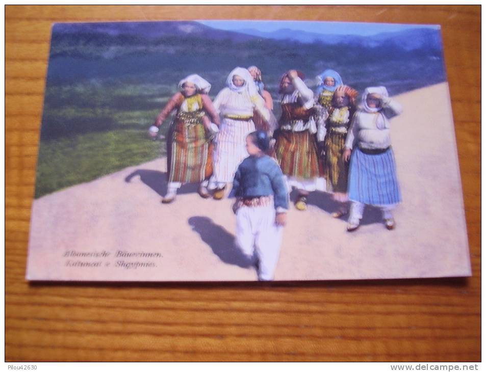 Albanie : Albanesische Bauerinnen ; Katuncat E Shqypnies : Femmes Paysannes N° 13953 - Albania