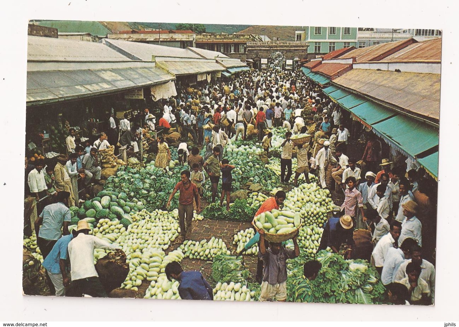 ILE MAURICE La Vente Aux Enchères Au Vieux Marché De PORT LOUIS - Maurice