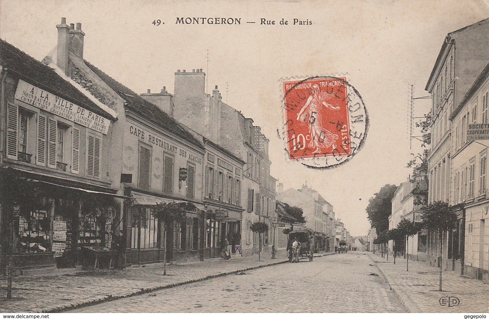 MONTGERON - Rue De Paris - Montgeron