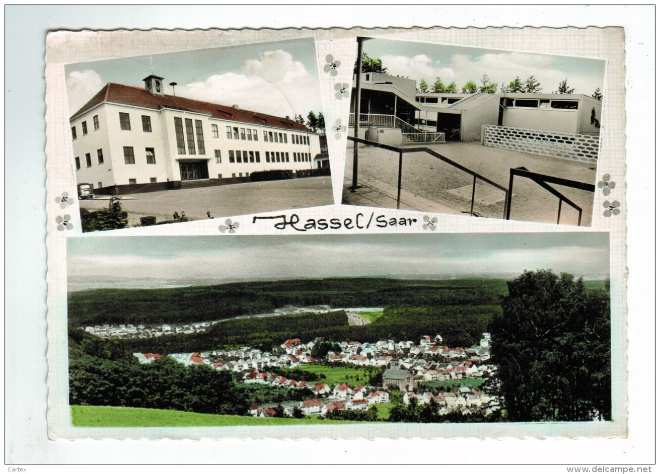 20955  CPM   Gruss Aus  HASSEL  / SANKT INGBERT , Superbe Carte Photo  Multivues  1969 - Saarpfalz-Kreis