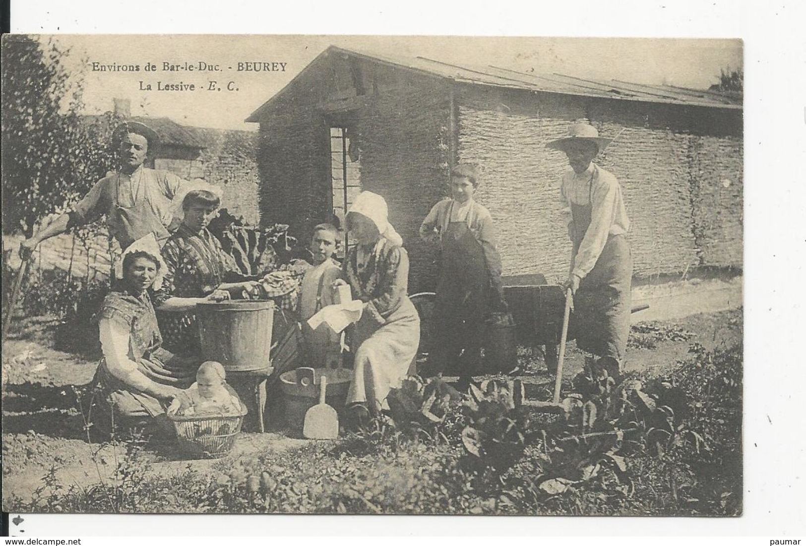 Beurey   Environs De Bar Le Duc  La LESSIVE - Autres & Non Classés