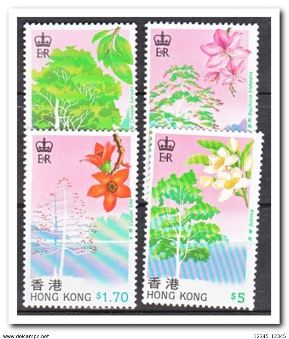 Hong Kong 1988, Postfris MNH, Trees - Andere & Zonder Classificatie