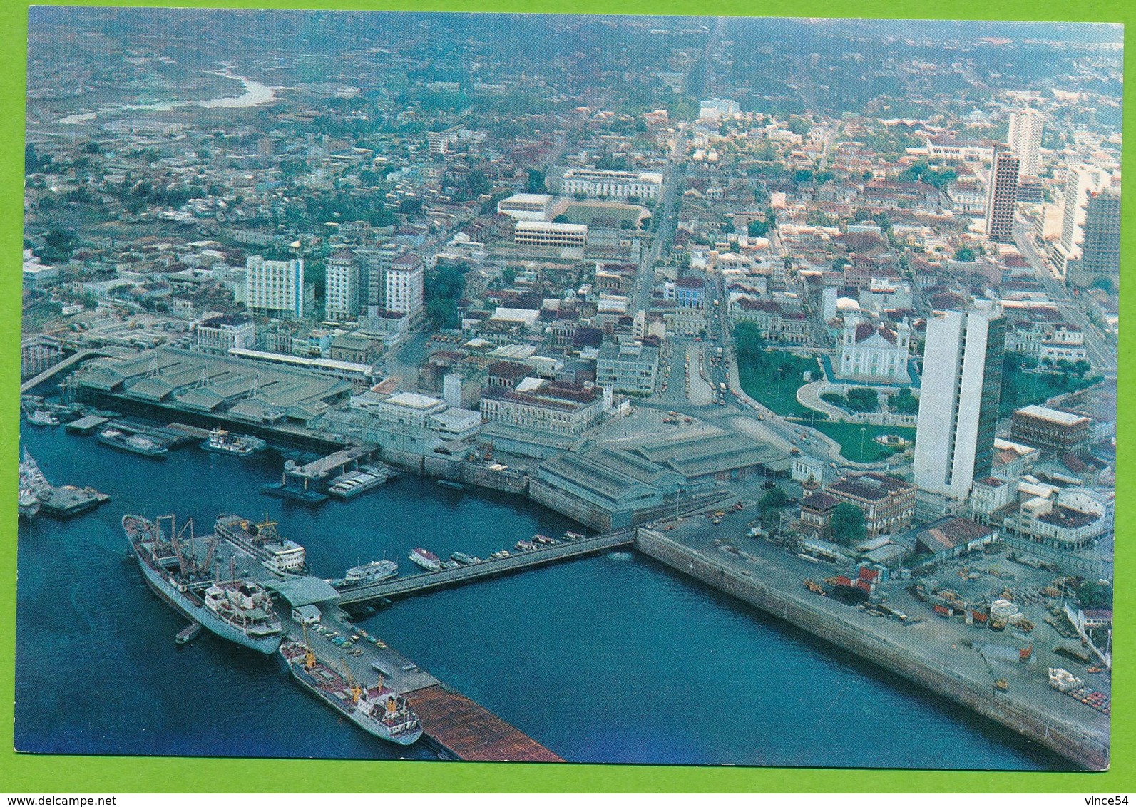 MANAUS - Vista Aerea Port Harbour Hafen Puerto - Manaus