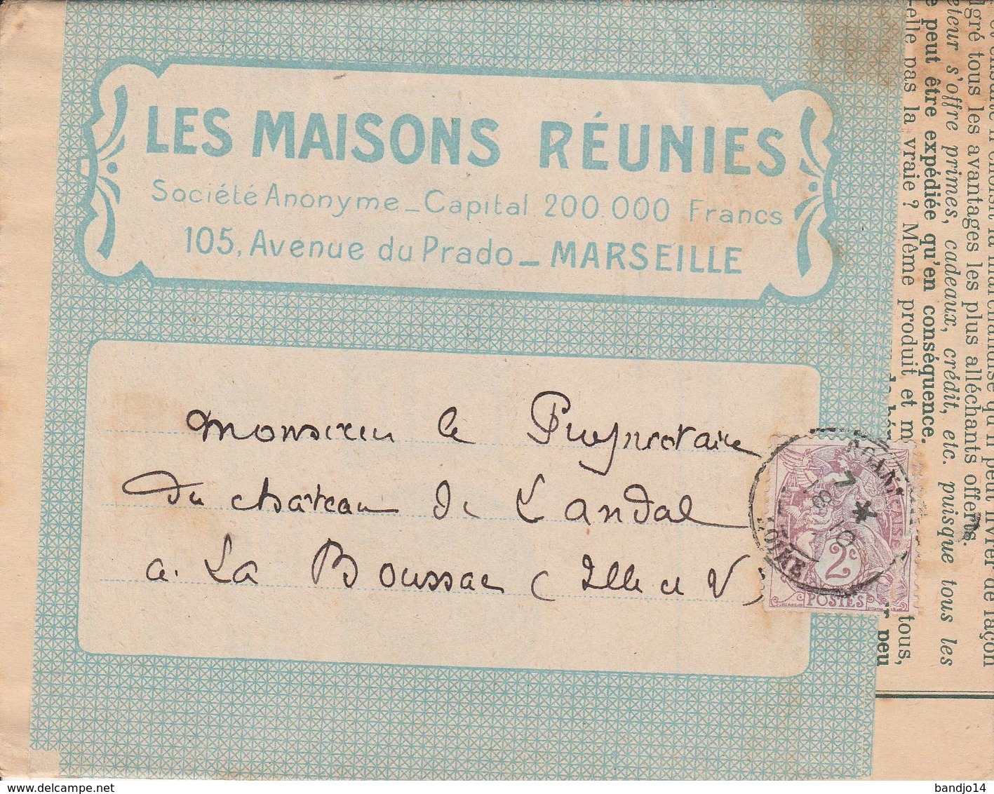 Marseille  - Catalogue Des "Maisons Reunies " 105 Avenue Du Prado - Vers 1910- 6 Scan - Alimentaire