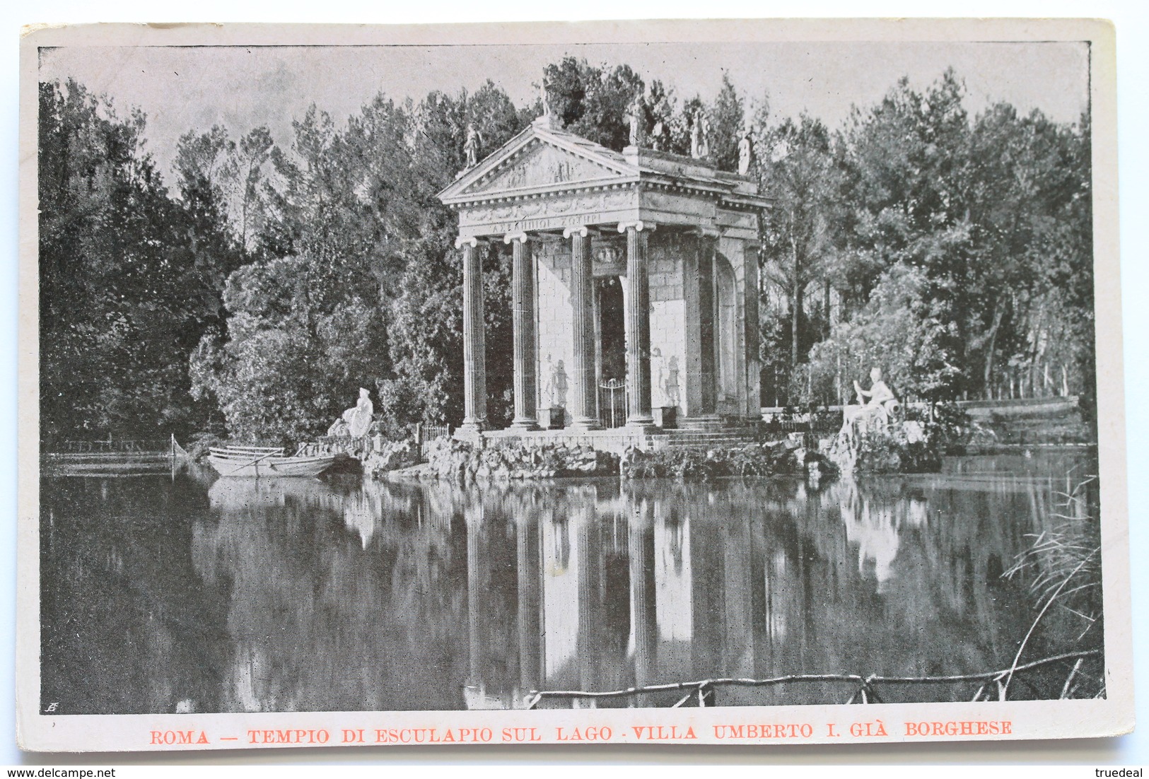 TEMPIO DI ESCULAPIO SUL LAGO, VILLA UMBERTO I, GIA BORGHESE, ROMA, ITALIA ITALY - Other & Unclassified