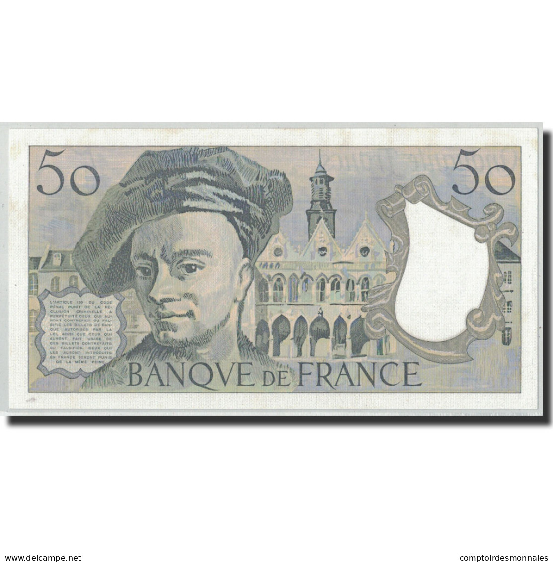 France, 50 Francs Quentin De La Tour, 1985, NEUF, Fayette:67.11, KM:152b - 50 F 1976-1992 ''Quentin De La Tour''