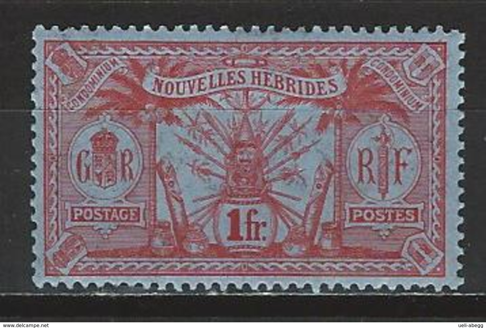 Nouvelles Hébrides Yv. 35, Mi 44 * - Unused Stamps