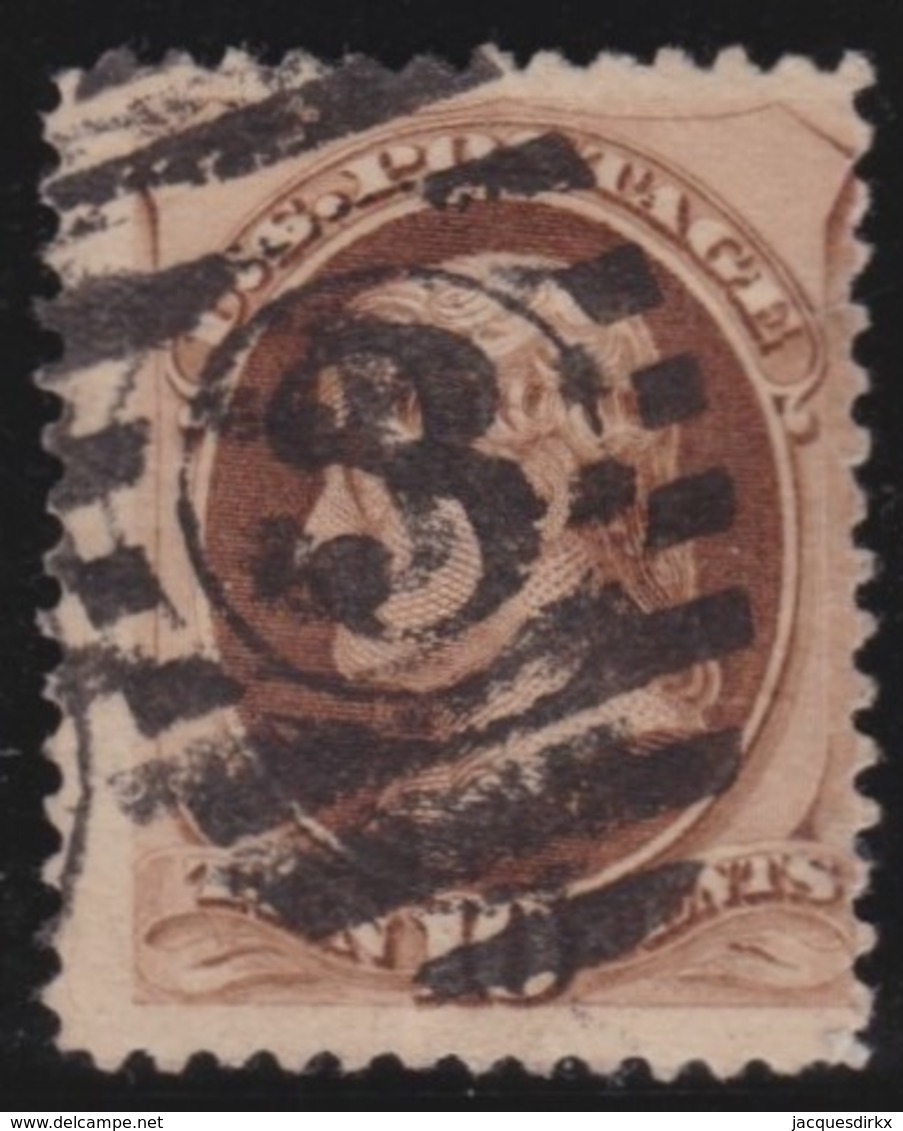 USA      .           Yvert   .    44      .           O   .       Cancelled   .    /    .    Cancelled - Used Stamps
