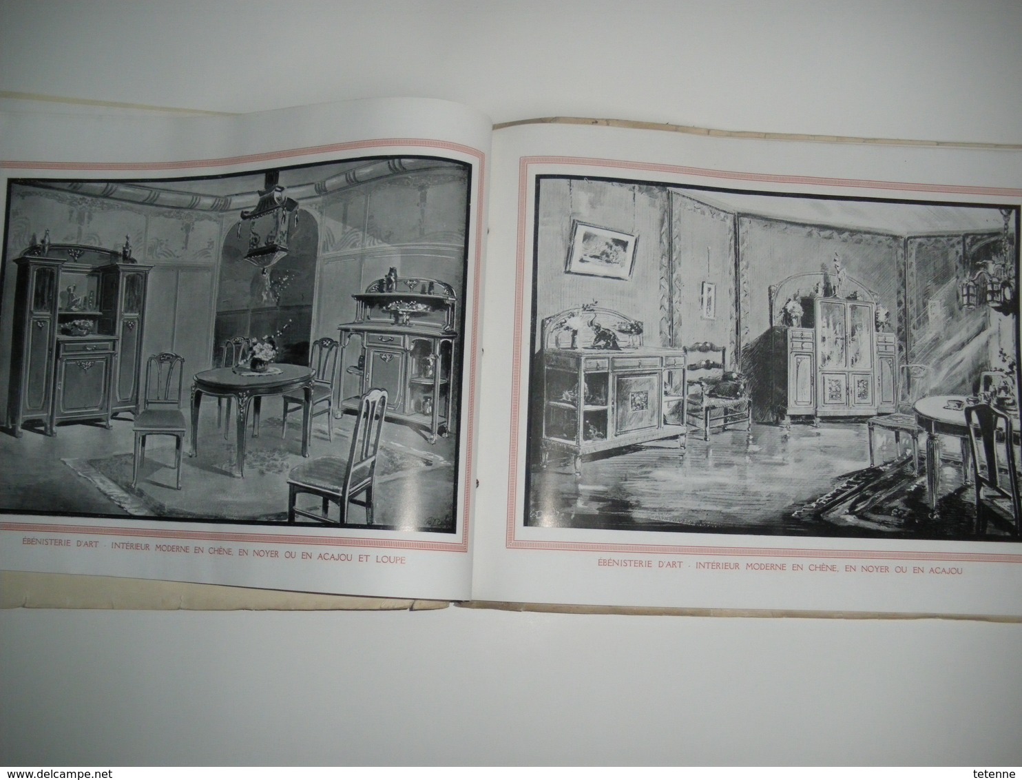 catalogue AU BON MEUBLE 30 rue des Carmellites CAEN J MACAIRE et cie 67 planches d' interrieur .art déco 1925 1930