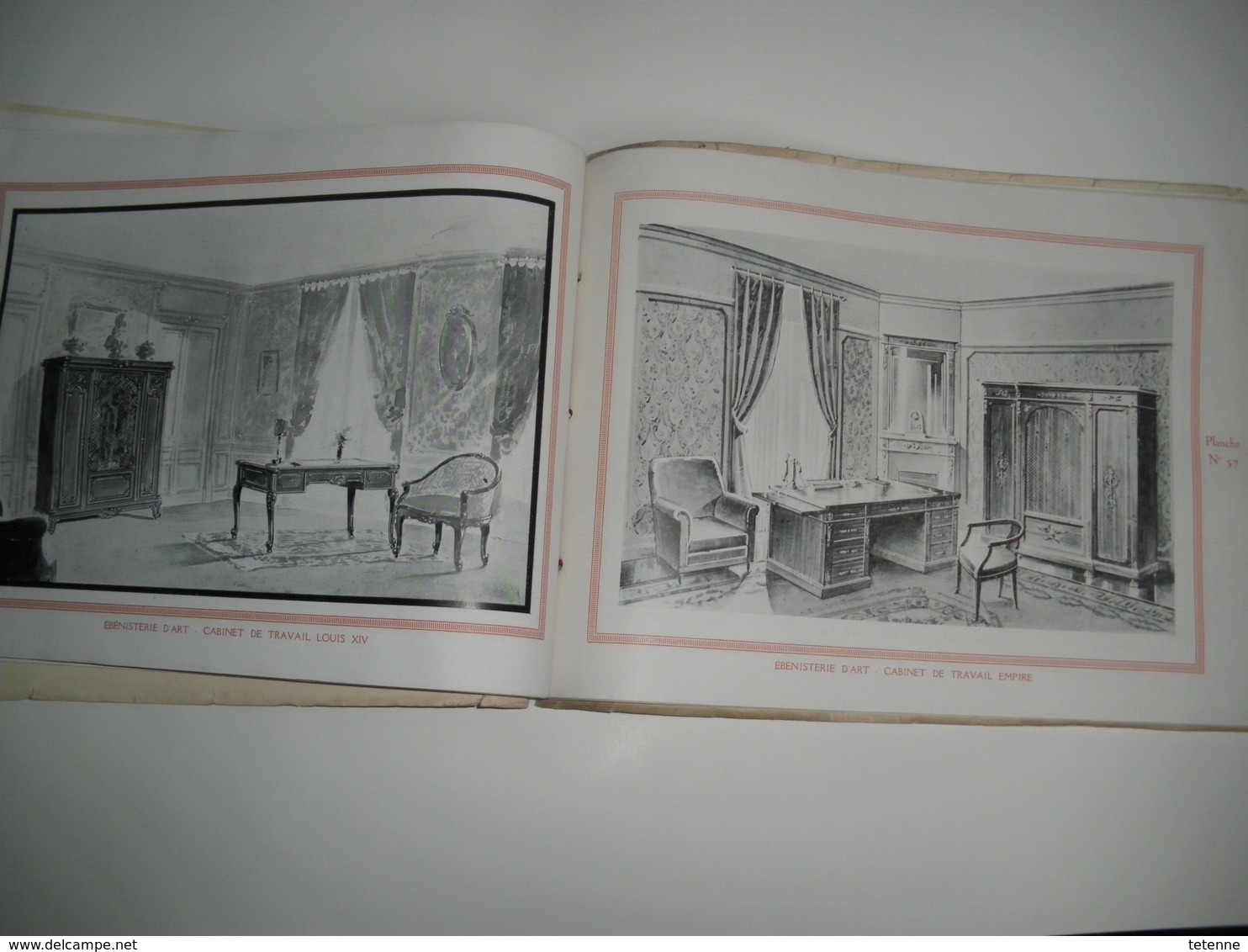 catalogue AU BON MEUBLE 30 rue des Carmellites CAEN J MACAIRE et cie 67 planches d' interrieur .art déco 1925 1930