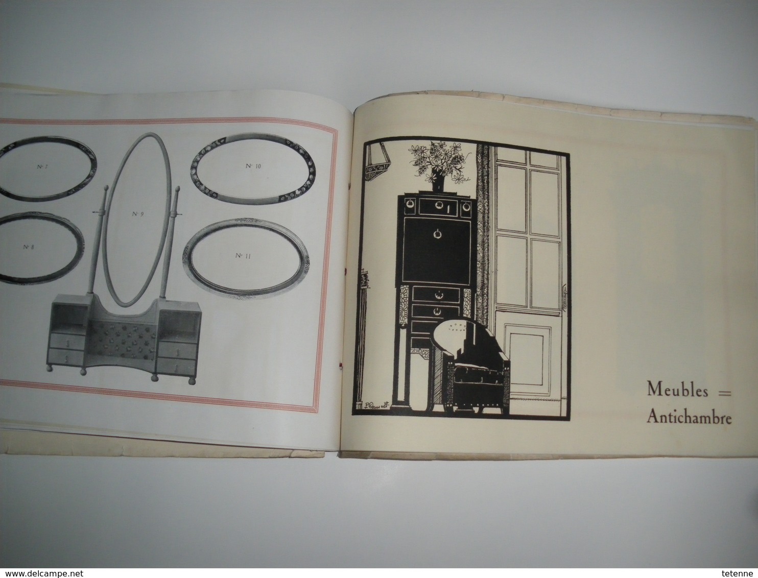 catalogue AU BON MEUBLE 30 rue des Carmellites CAEN J MACAIRE et cie 67 planches d' interrieur .art déco 1925 1930