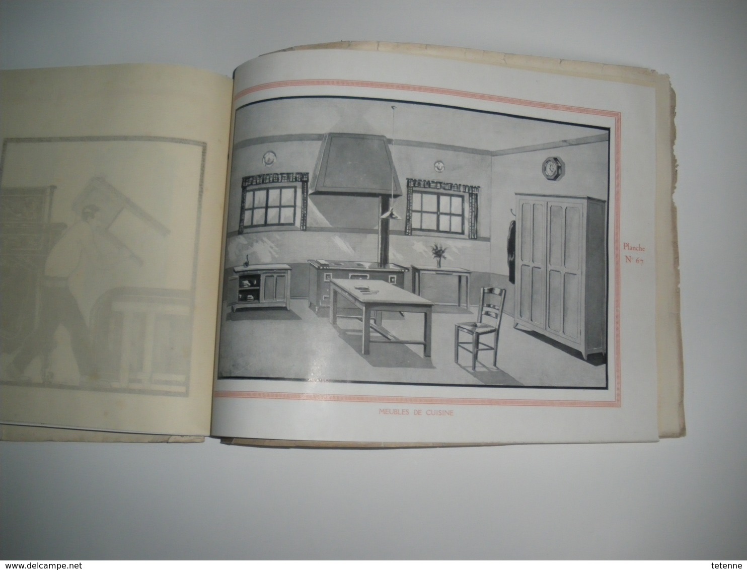 catalogue AU BON MEUBLE 30 rue des Carmellites CAEN J MACAIRE et cie 67 planches d' interrieur .art déco 1925 1930