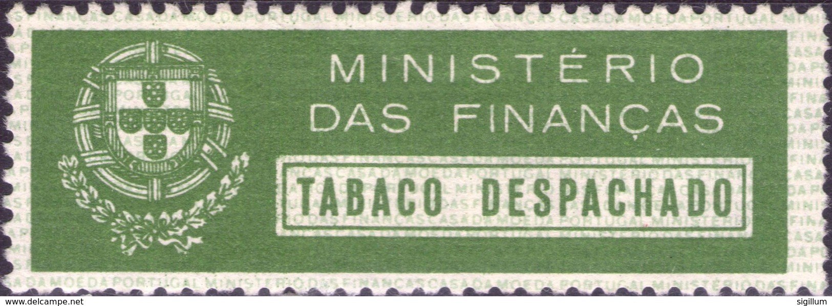 PORTOGALLO - MINISTERO DELLE FINANZE, IMPOSTA SUL TABACCO DI ESPORTAZIONE - 1 VALORE NUOVO - Unused Stamps