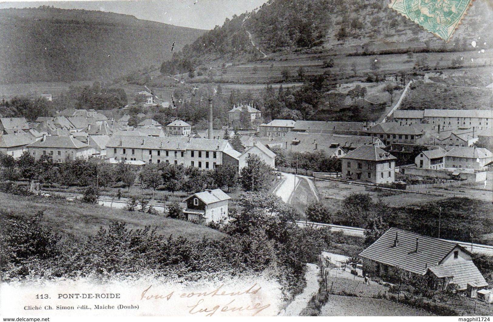 Cpa (25)--pont-de-roide. - Autres & Non Classés