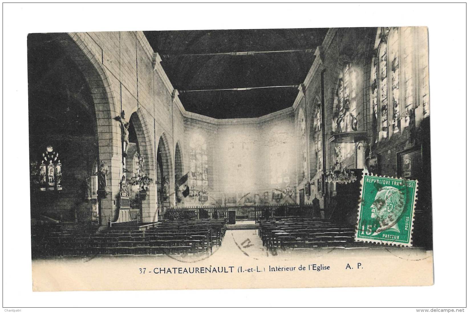 Chateaurenault - Intérieur De L&acute; église - 84 - Autres & Non Classés