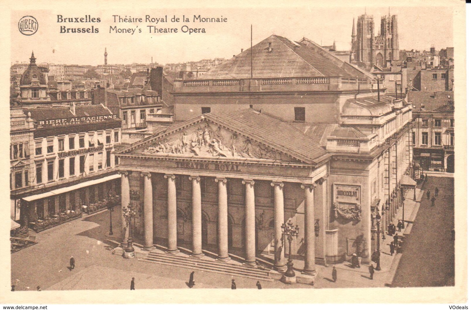 Bruxelles - CPA - Brussel - Théâtre Royal De La Monnaie - Monuments, édifices